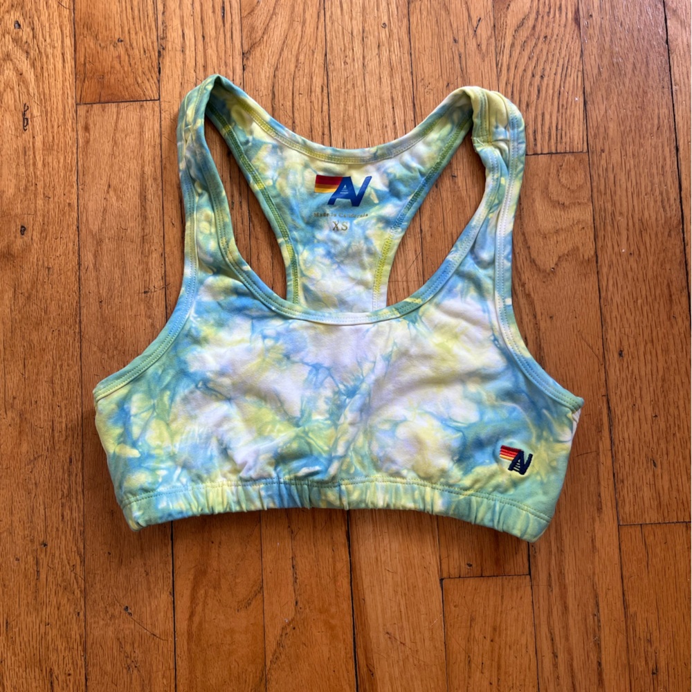 Aviator Nation Tie-Dye Sports Bra